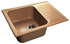 Granfest Мойка кухонная Standart GF-S645L Терракот – фотография-1